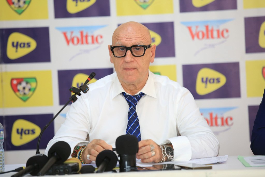 Patrice Neveu l'actuel patron des Éperviers du Togo
